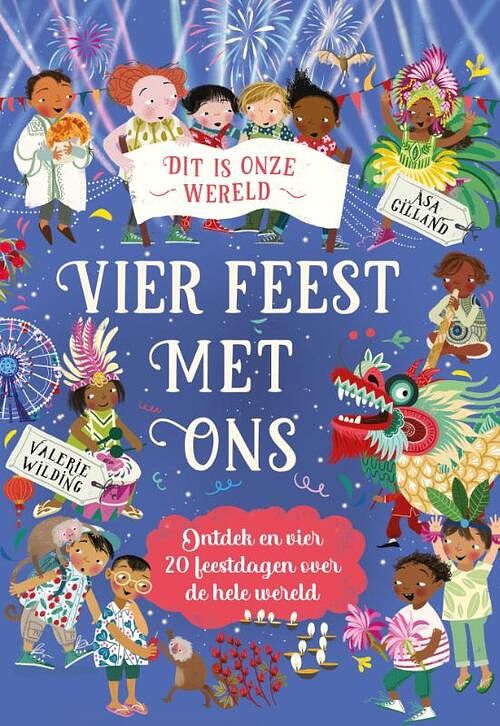 Foto van Vier feest met ons - valerie wilding - hardcover (9789045328805)