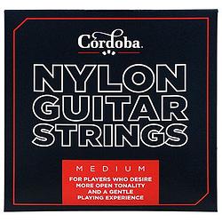 Foto van Cordoba nylon guitar strings medium tension set snarenset voor klassieke gitaar
