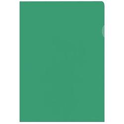 Foto van 20x insteekmap groen a4 formaat 21 x 30 cm - opbergmap