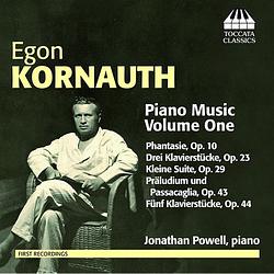 Foto van Egon kornauth: piano music, volume 1 - cd (5060113441591)