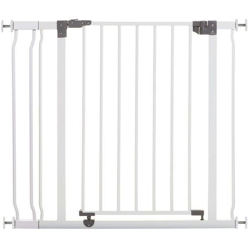 Foto van Dreambaby safety barriere en extensionliberty past zich aan openingen tussen 84 en 90 cm in witte breedte