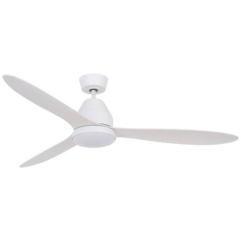 Foto van Lucci air whitehaven led plafondventilator energielabel: f (a - g) (ø) 142 cm kleur behuizing: wit