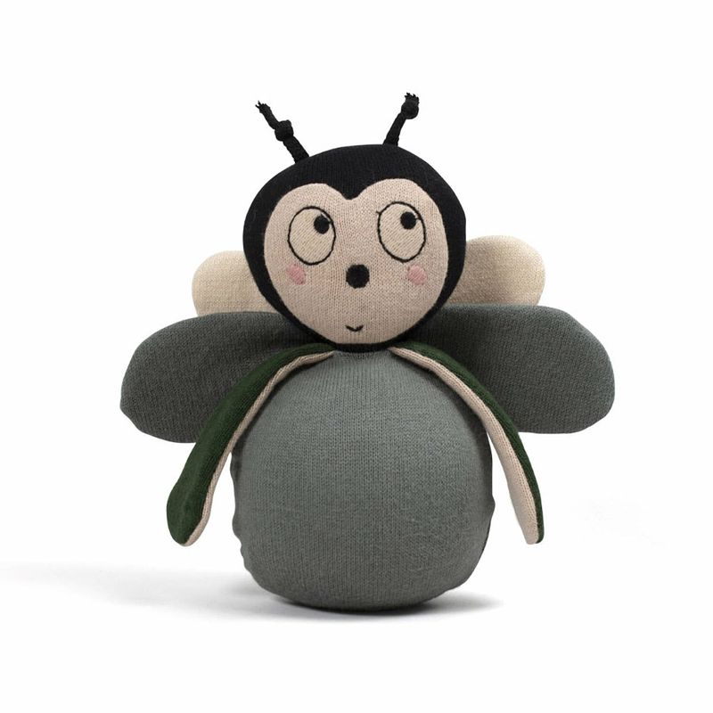 Foto van Filibabba speelgoed voor kinderen - tuimelaar - balder the bug - pine green
