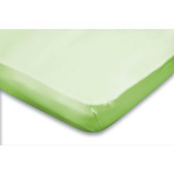 Foto van Elegance topper hoeslaken jersey katoen stretch - lime 90x210/220 - 100x200cm