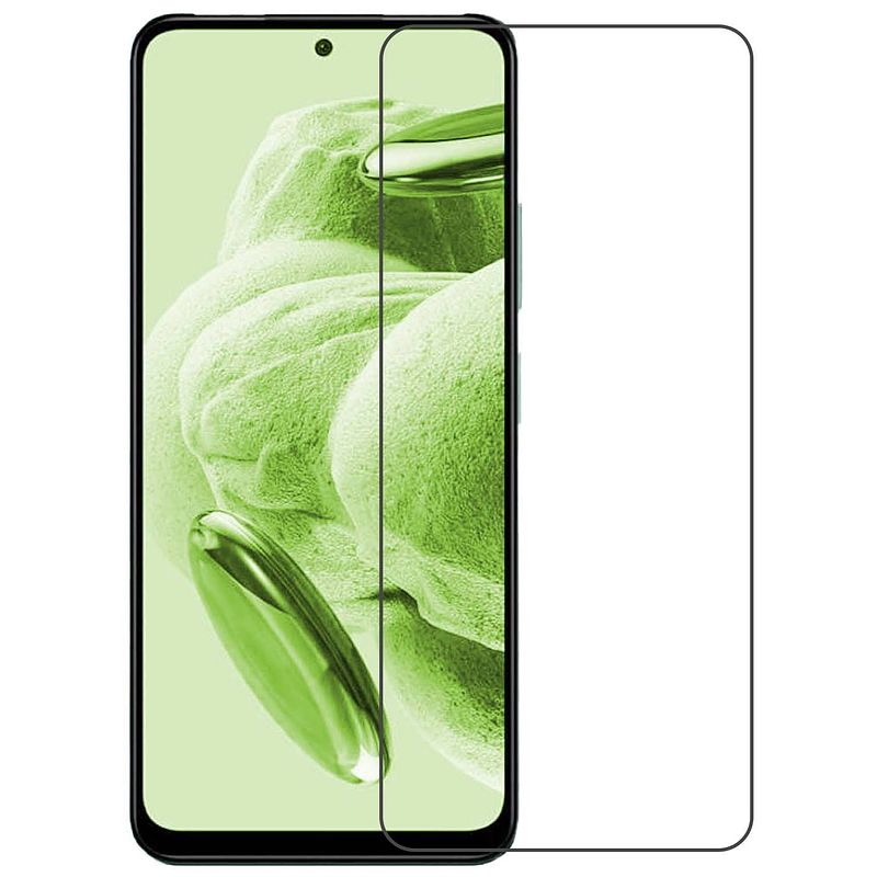 Foto van Basey xiaomi redmi note 12 4g screen protector beschermglas tempered glass - transparant