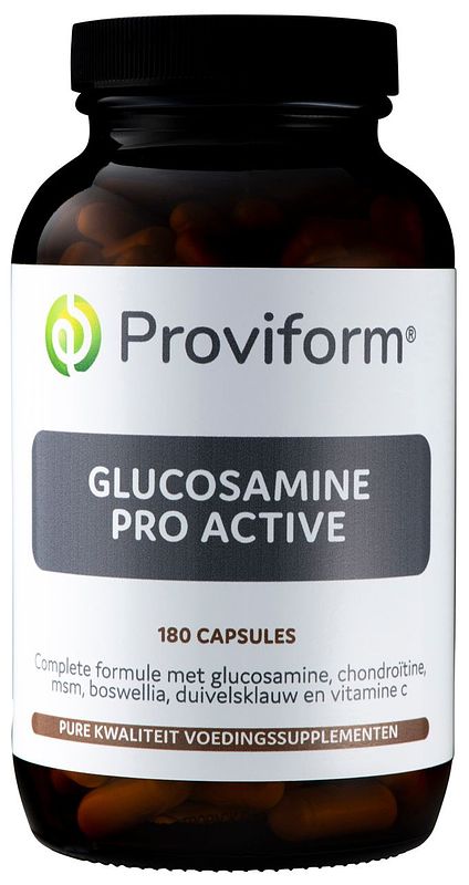 Foto van Proviform glucosamine pro active capsules 180st