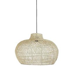 Foto van Light&living hanglamp ø60x43 cm charita rotan naturel