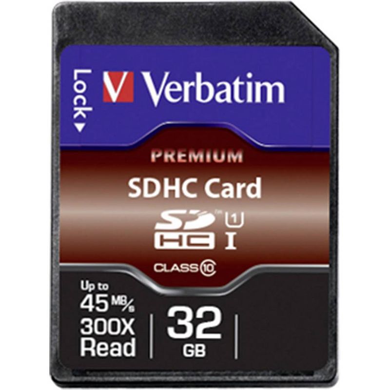 Foto van Verbatim sdhc geheugenkaart, klasse 10, 16 gb