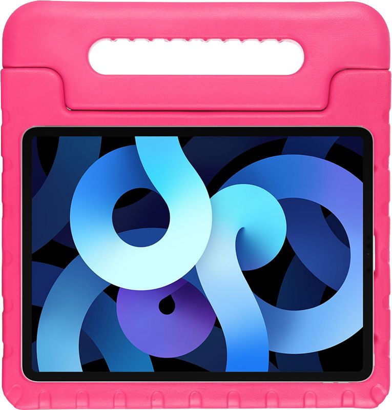 Foto van Just in case apple ipad air 11 inch (2024) kids cover roze