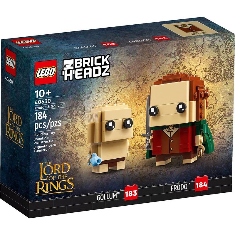 Foto van Lego - brickheadz - lord of the rings - frodo & gollum