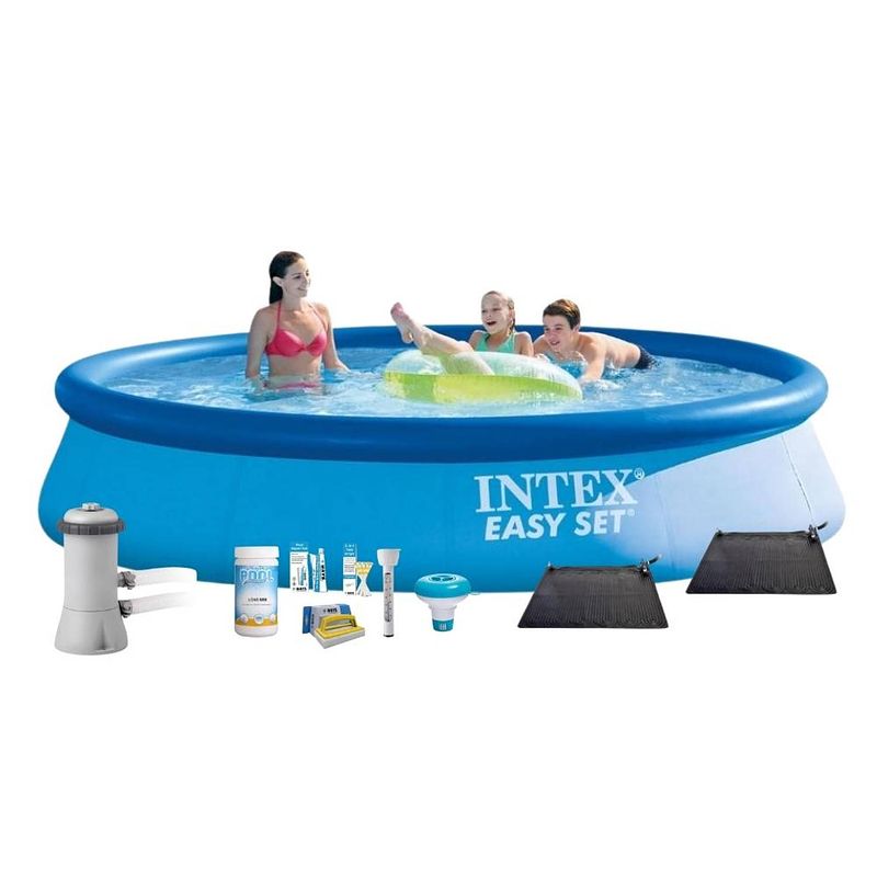 Foto van Intex zwembad easy set - zwembad deal - 396x84 cm