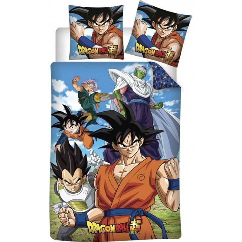 Foto van Dragon ball z dekbedovertrek, vegeta - eenpersoons - 140 x 200 cm - polyester