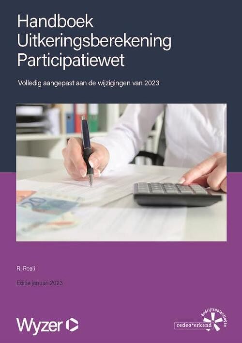 Foto van Handboek uitkeringsberekening participatiewet - r. reali - paperback (9789086351688)