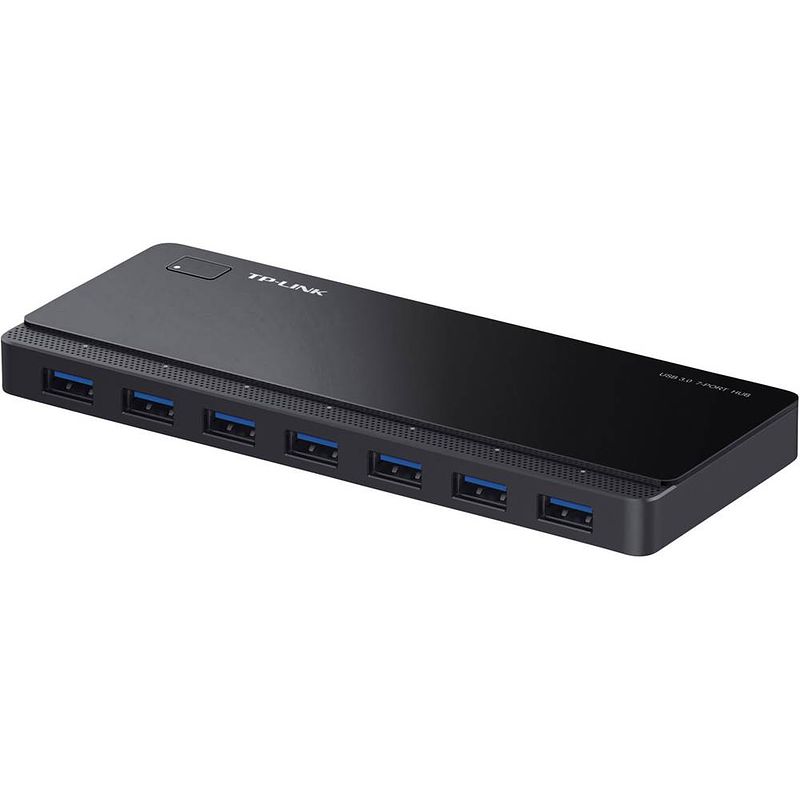 Foto van Tp-link uh700 7 poorten usb 3.2 gen 1-hub zwart