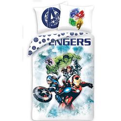 Foto van Marvel avengers dekbedovertrek team - eenpersoons - 140 x 200 cm - katoen