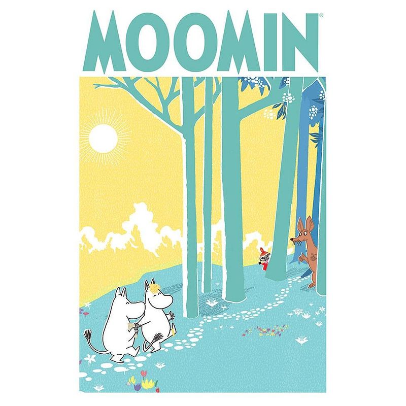 Foto van Pyramid moomin forest poster 61x91,5cm