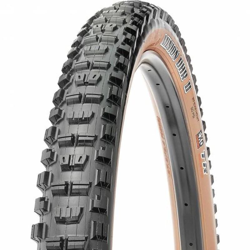 Foto van Maxxis buitenband minion dhr ii 29 x 2.40 (61-622) zwart/bruin