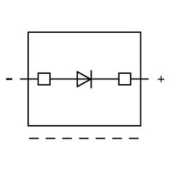 Foto van Wago 2002-800/1000-410 diodebouwsteen 100 stuk(s)