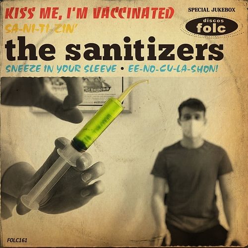 Foto van Kiss me, i'sm vaccinated - 7 inch vinyl;7 inch vinyl (2090405526364)