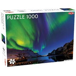 Foto van Tactic legpuzzel poollicht in tromso 67 x 48 cm 1000 stukjes