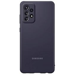 Foto van Samsung galaxy a72 silicone cover telefoonhoesje zwart