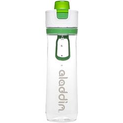 Foto van Aladdin waterfles hydration active 600 ml transparant/groen