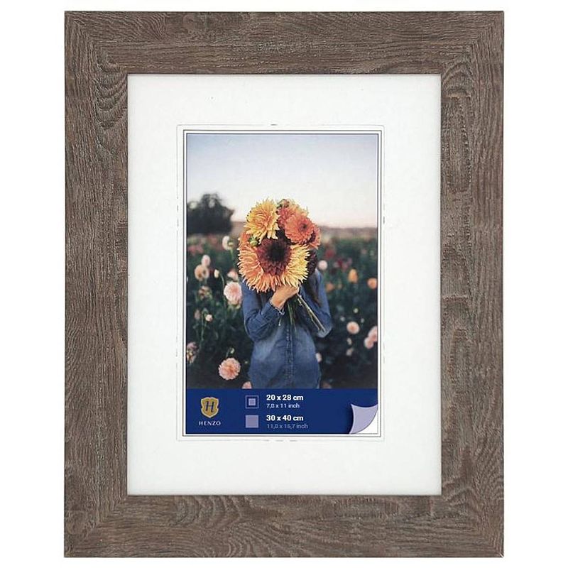 Foto van Henzo fotolijst - dahlia - fotomaat 30x40 cm - bruin