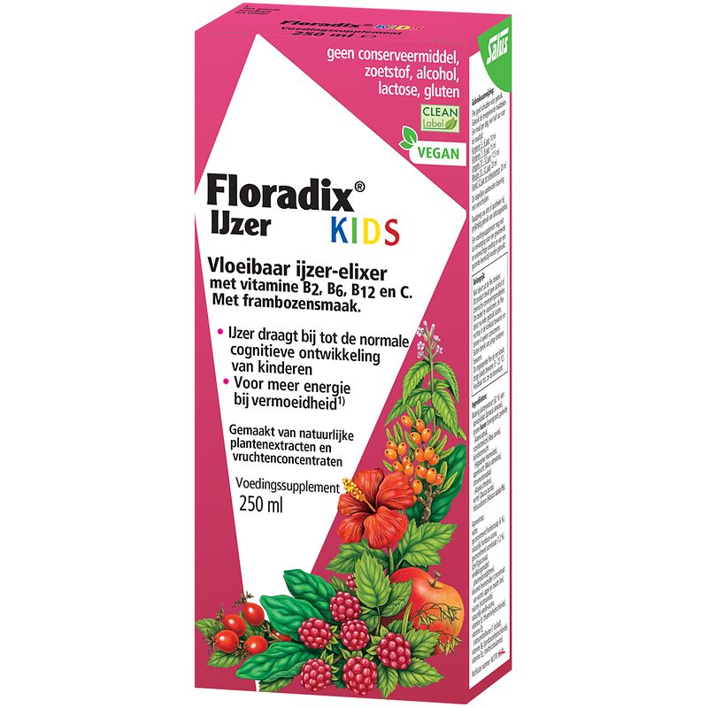 Foto van Salus floradix kids ijzer elixer