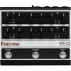 Foto van Friedman ir-d dual tube preamp & di gitaar voorversterker met 12ax7 buizen