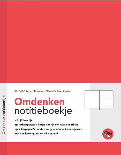 Foto van Omdenken notitieboekje - berthold gunster - hardcover (9789083338217)