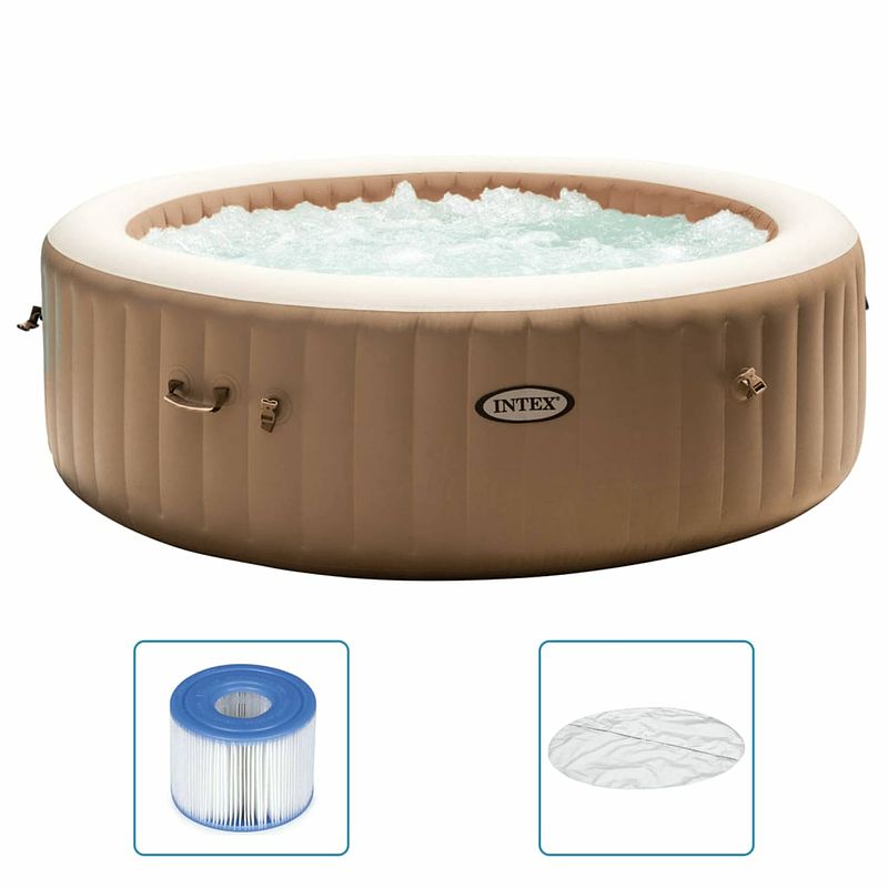 Foto van Intex bubbelbad purespa 6-persoons rond 216x71 cm