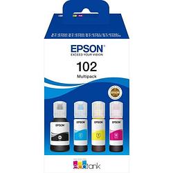 Foto van Epson 102 inktflesjes combo pack kleur