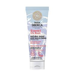 Foto van Taiga siberica natuurlijke vochtinbrengende en beschermende hand- en nagelcrème met iriswortel 75ml