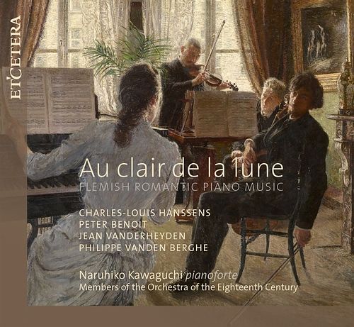 Foto van Au clair de la lune : flemish romantic piano music - cd (8711801017181)