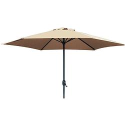 Foto van Pimxl parasol luxe 6-ribs 300cm ecru