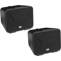 Foto van Dap xi-3 4 inch installatiespeaker zwart (set van 2)