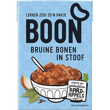 Foto van Boon bruine bonen in stoof 190g bij jumbo