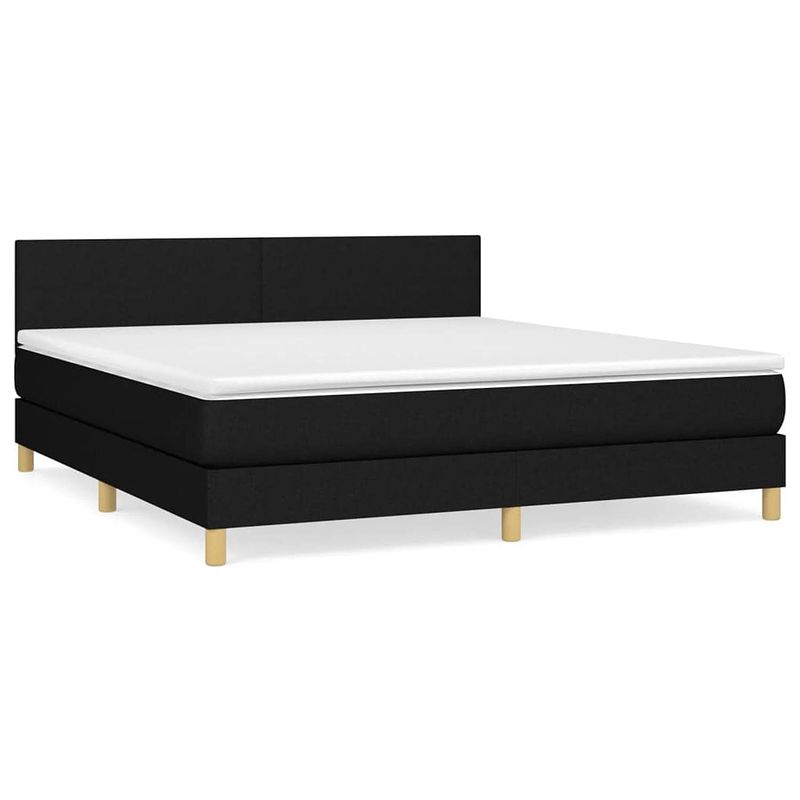 Foto van The living store boxspringbed - comfort - bed - 180x200 cm - pocketvering matras