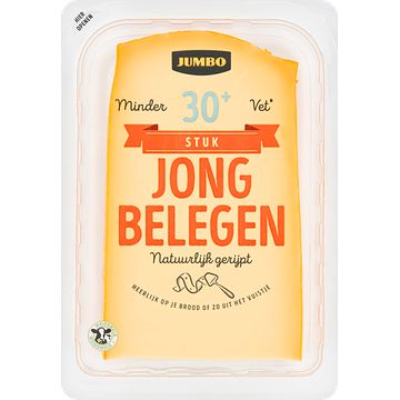 Foto van Jumbo jong belegen kaas 30+ stuk 455g