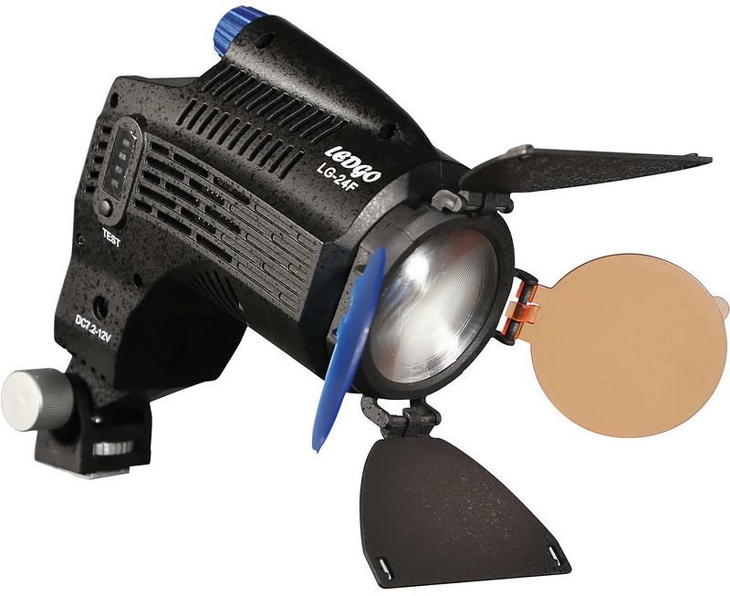 Foto van Ledgo lg-24f led fresnel - camera verlichting