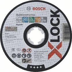 Foto van Bosch accessories bosch 2608619270 doorslijpschijf recht 125 mm 22.23 mm 1 stuk(s)