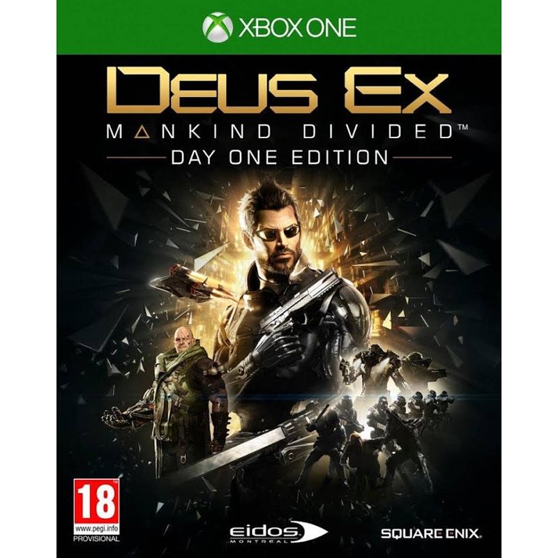 Foto van Deus ex mankind divided (day 1 edition) - xbox one