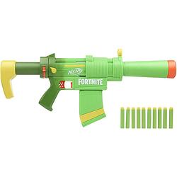 Foto van Nerf speelpistool fortnite smg zesty 56 cm groen 4-delig