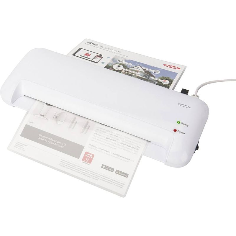 Foto van Ednet laminator laminator a4 91610 din a4, din a5, din a6