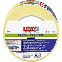 Foto van Tesa universal removable 04939-00003-11 bevestigingstape tesa professional wit (l x b) 25 m x 50 mm 1 stuk(s)