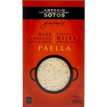 Foto van Antonio sotos paella rijst 500g bij jumbo