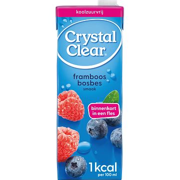 Foto van 2e halve prijs | crystal clear raspberry blueberry pak 1,5l aanbieding bij jumbo