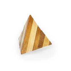 Foto van Eureka 3d bamboo puzzle - pyramid* (only available in display 52473120)