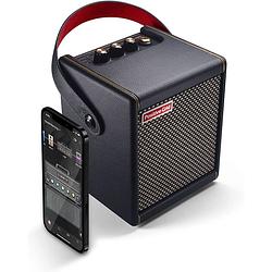 Foto van Positive grid spark mini black portable smart guitar amp & bluetooth speaker