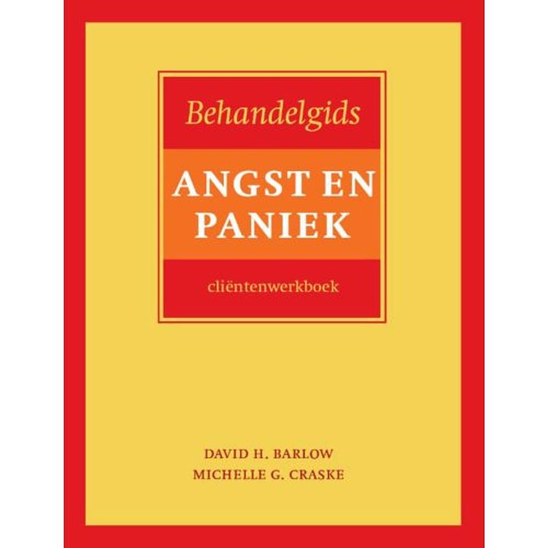 Foto van Behandelgids angst en paniek